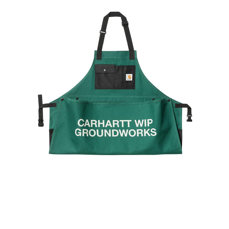 Groundworks Apron Chervil / Black - Grembiule da Lavoro Verde I033281.1ZUXX  CARHARTT WIP 