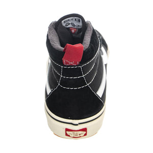 UA Sk8 Mte-1 Black / True White - Scarpe Stringate Profilo Alto Uomo Nere / Bianche VN0A5HZY6BT1  VANS 