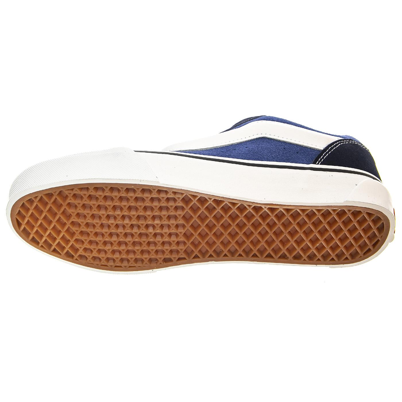 KNU SKOOL TRI BLOCK BLUE - Scarpe Stringate Uomo Blu / Multicolore VN0009QCBLU1 . VANS 
