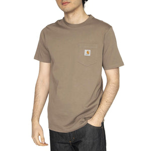 S/S Pocket T-Shirt Branch - Maglietta Girocollo Uomo Marrone I030434.1YJXX  CARHARTT WIP 