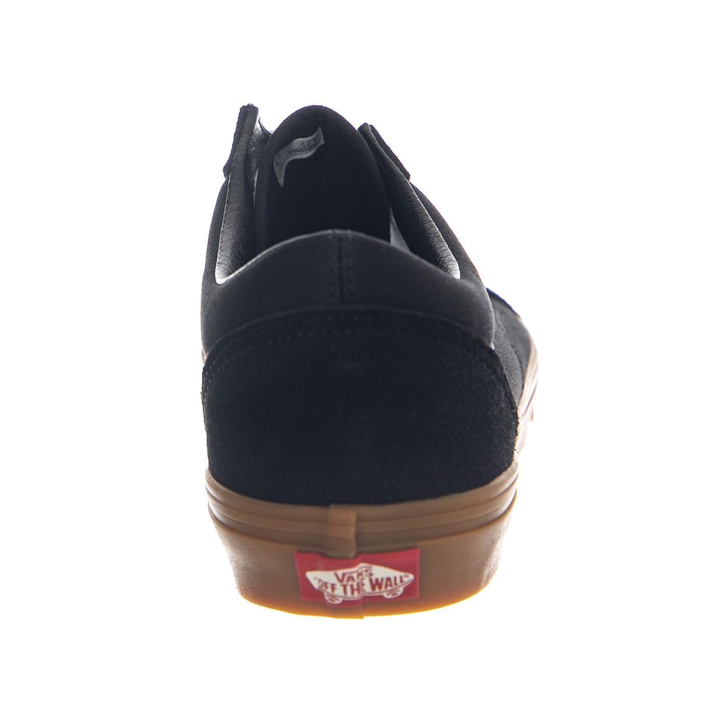 Old Skool Black / Gum - Scarpe Stringate Uomo Nere VN000CR5 B9M1 VANS 