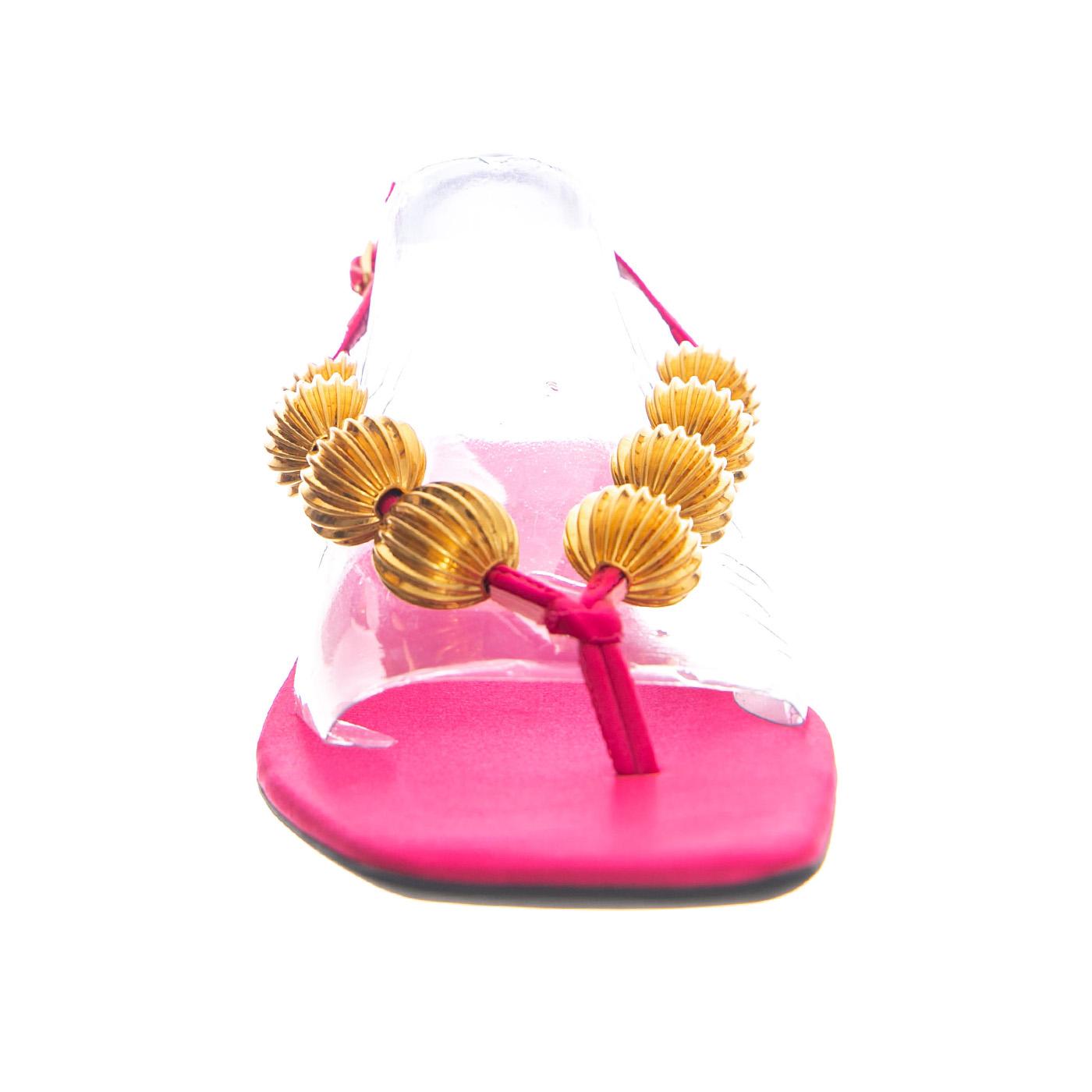 YUCATAN FUCHSIA SATIN GOLD - Sandali Donna Viola JCSJC-1119-3-2-FUCST . JEFFREY CAMPBELL 