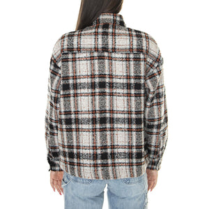 W' Stroy Shirt Jac Stroy Check, Wax - Giacca Donna Multicolore I032277.1PVXX  CARHARTT WIP 