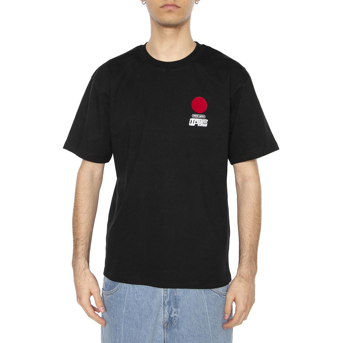 Sun Ts SS Black - Maglietta Girocollo Uomo Nera I035002.89.00.-89.00  EDWIN 