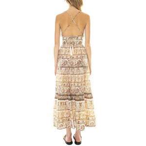 Abito Leone / Salina / Bianco - Abito Donna Multicolore 211SD15021-219136-01  ALESSIA SANTI 