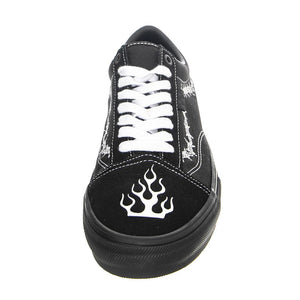 MN Skate Old Skool Elbe Black / White - Scarpe Stringate Profilo Basso Uomo Nere VN0A5FCBB8C1  VANS 