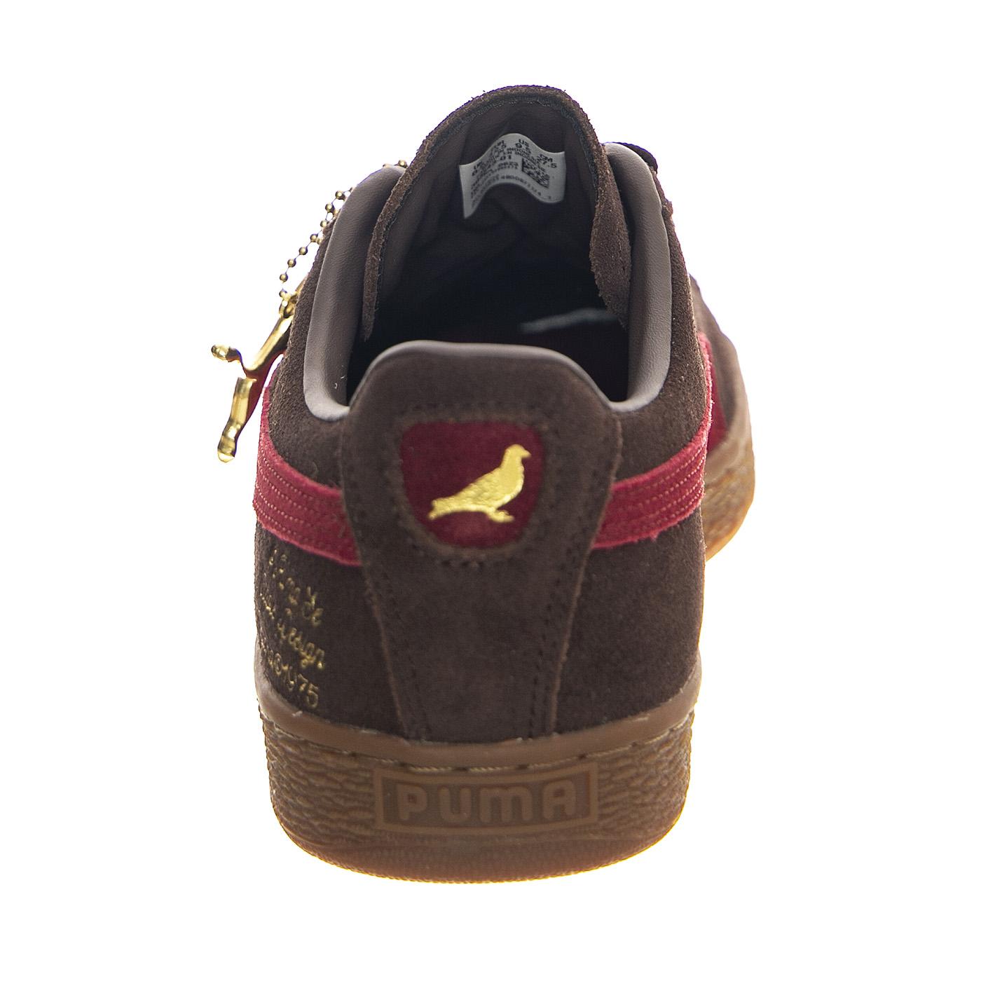 Suede B STAPLE brown - Scarpe Stringate Profilo Basso Uomo Marroni 393543-01  PUMA 