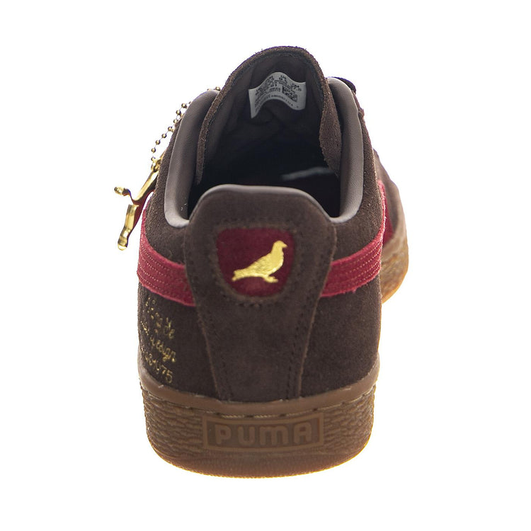 Suede B STAPLE brown - Scarpe Stringate Profilo Basso Uomo Marroni 393543-01  PUMA 