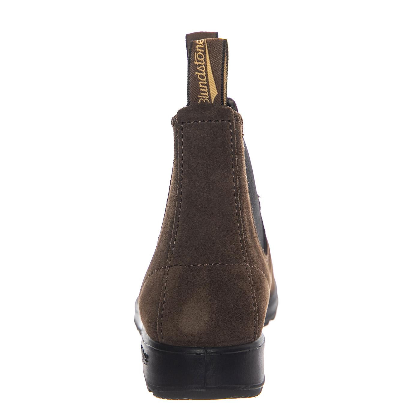 2410 Brown Suede Brown & Brown Boots - Stivaletti Profilo alla Caviglia Uomo Marrone 2410-BROWN & BROWN . BLUNDSTONE 