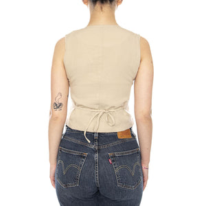 VESTS SAND - Gilet Donna Beige 4.66.119.19 102 MD'M 