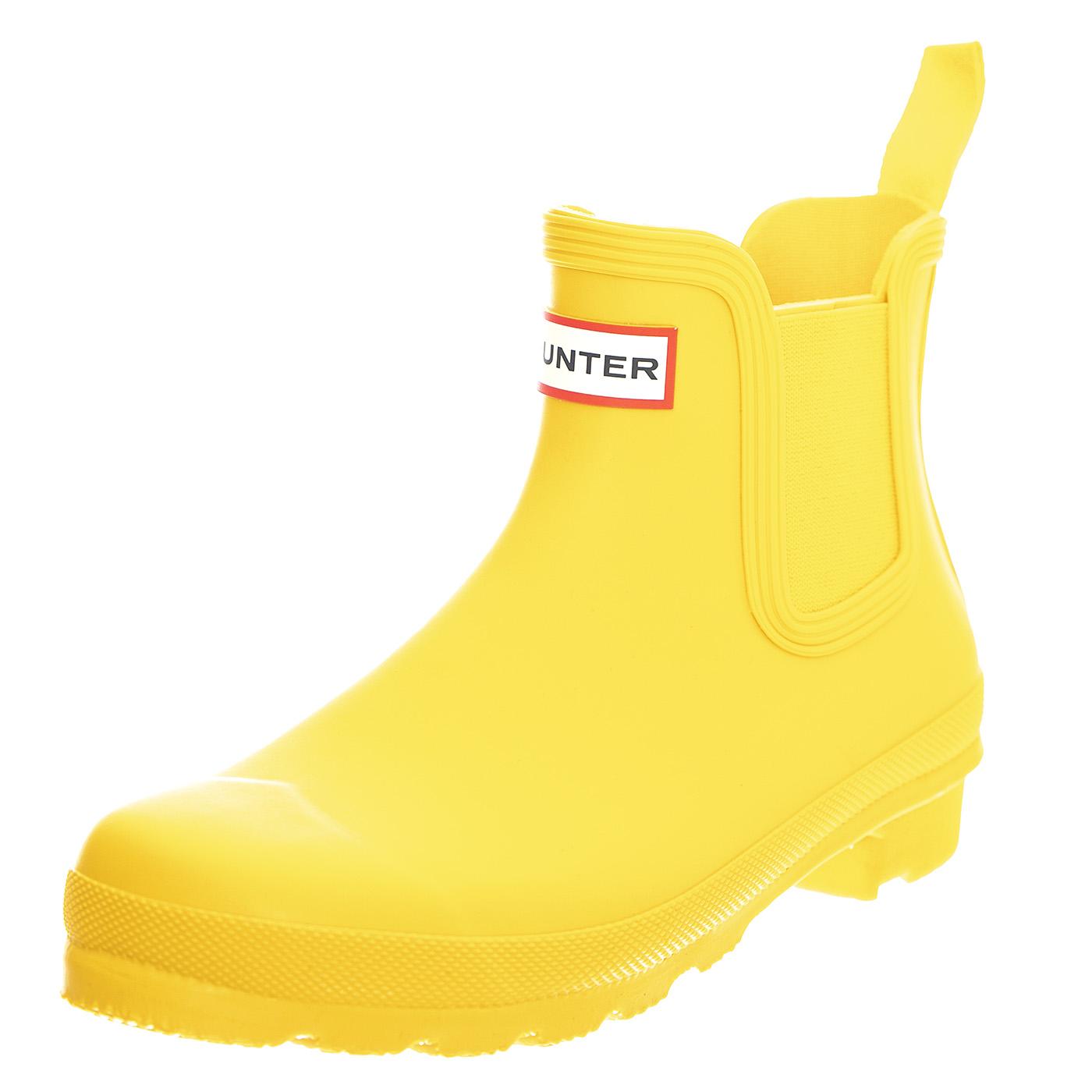Original Chelsea Boot Yellow - Stivaletti Donna Gialli HUSWFS2078RMA-RYL  HUNTER 