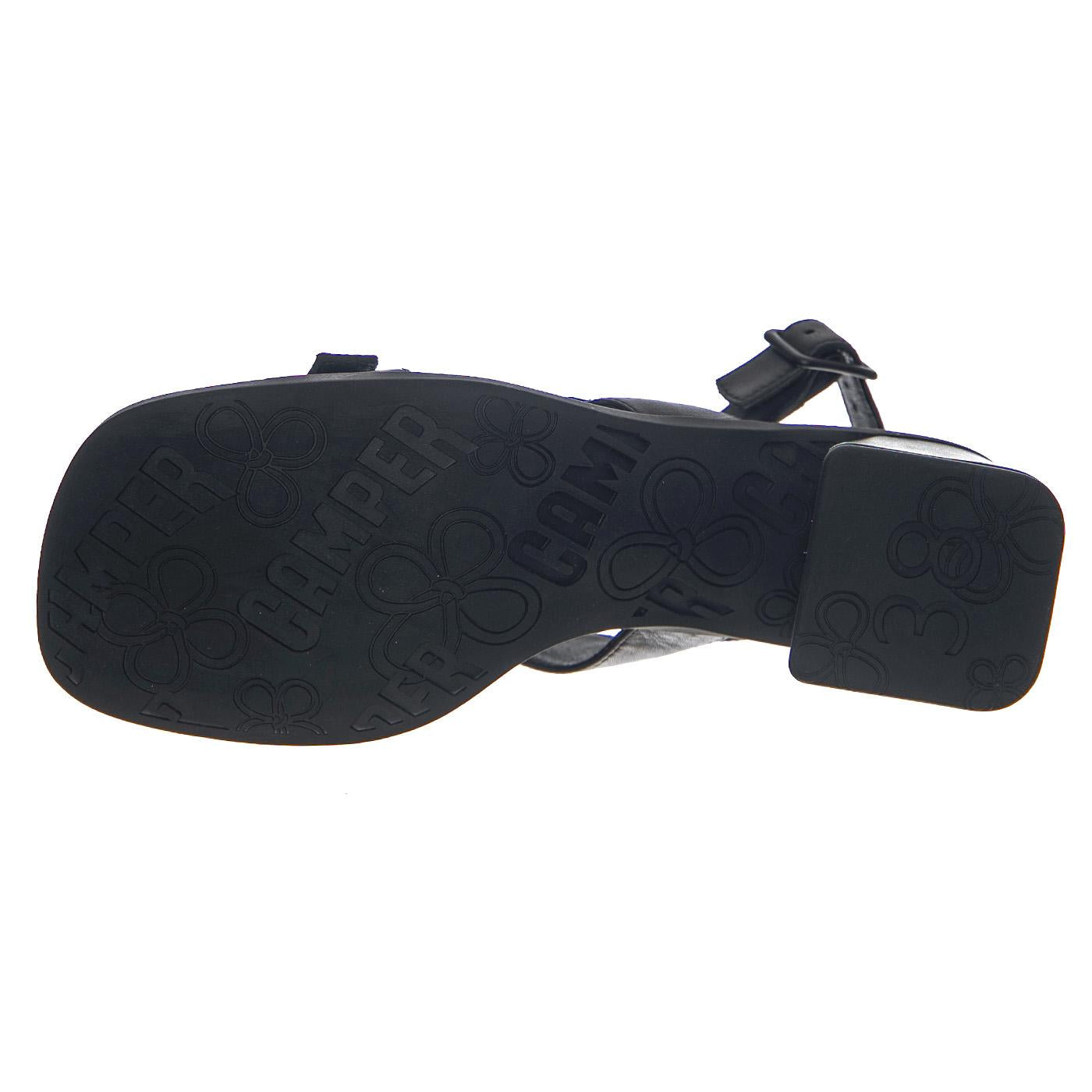 Ultrasoft Negro/KoraSand Ultrasoft Negro - Sandali Donna Neri K201739 001 CAMPER 