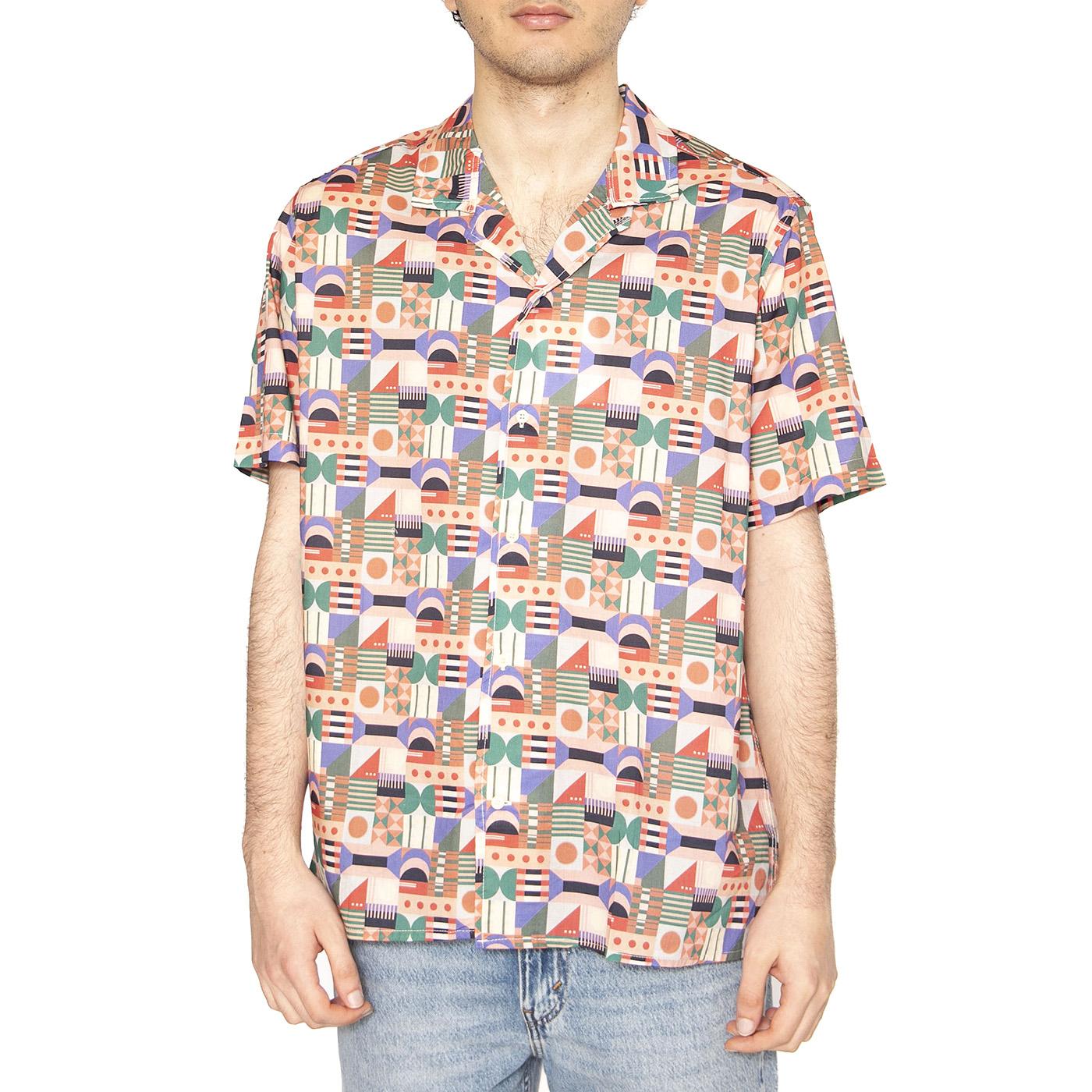 Artisan Aloha Shirt Passion - Camicia Maniche Corte Uomo Multicolore 1955-PASSION  BRAVA FABRICS 