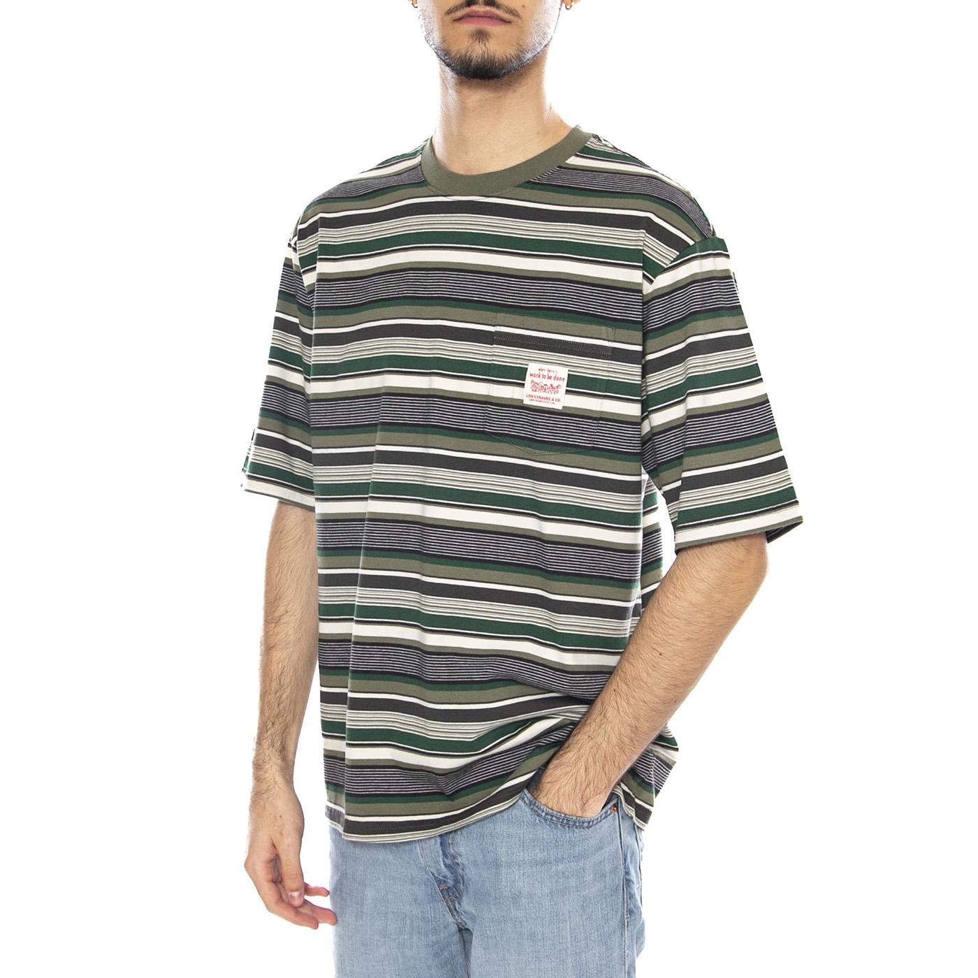 Levi's® Workwear T-Shirt Da Lavoro - Maglietta Girocollo Uomo Multicolore A5850-0018 . LEVIS 