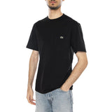 T-SHIRT BLACK - Rundhals-T-Shirt Herren Schwarz Herren LACOSTE