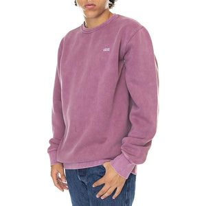 Comfycush Wash Crew CMCS Black - Felpa Girocollo Uomo Viola VN00062TFWA1  VANS 