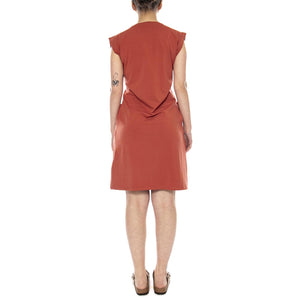 KNITTED DRESSES PINK - Abito in Maglia Donna Rosso 4.55.131.02 PIK MD'M 
