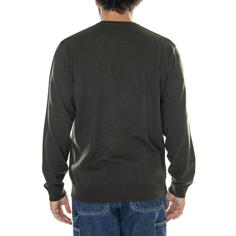 Madison Sweater Plant / Black - Maglione Girocollo Uomo Verde I030841.1SQXX  CARHARTT WIP 