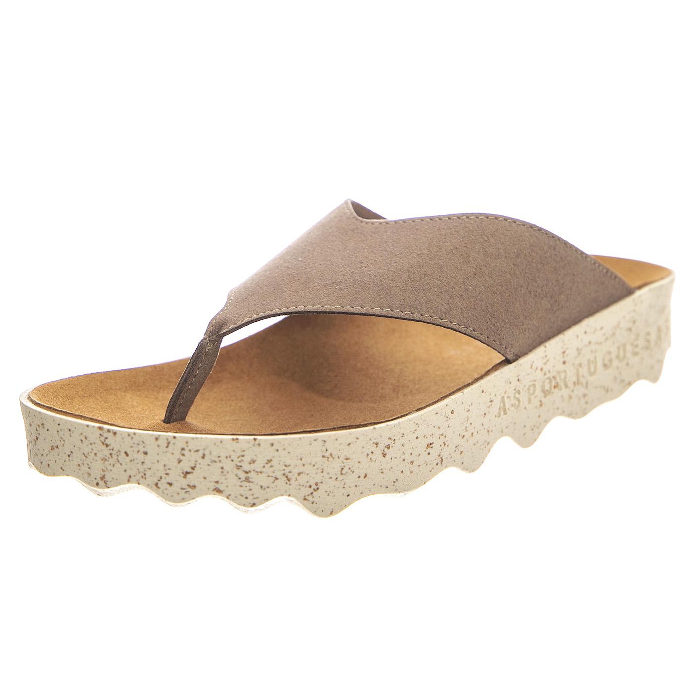 Cole L Eco Suede Taupe - Sandali Donna Marroni P018223001  ASPORTUGUESAS 