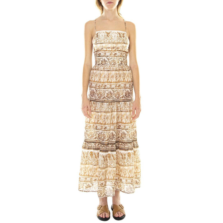 Abito Leone / Salina / Bianco - Abito Donna Multicolore 211SD15021-219136-01  ALESSIA SANTI 