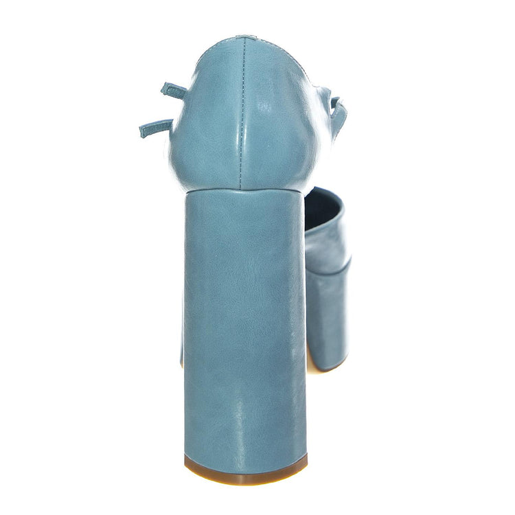 W' Leila Blue Patent - Scarpe Donna Blu JCSR726PG-19-004-BLU  JEFFREY CAMPBELL 