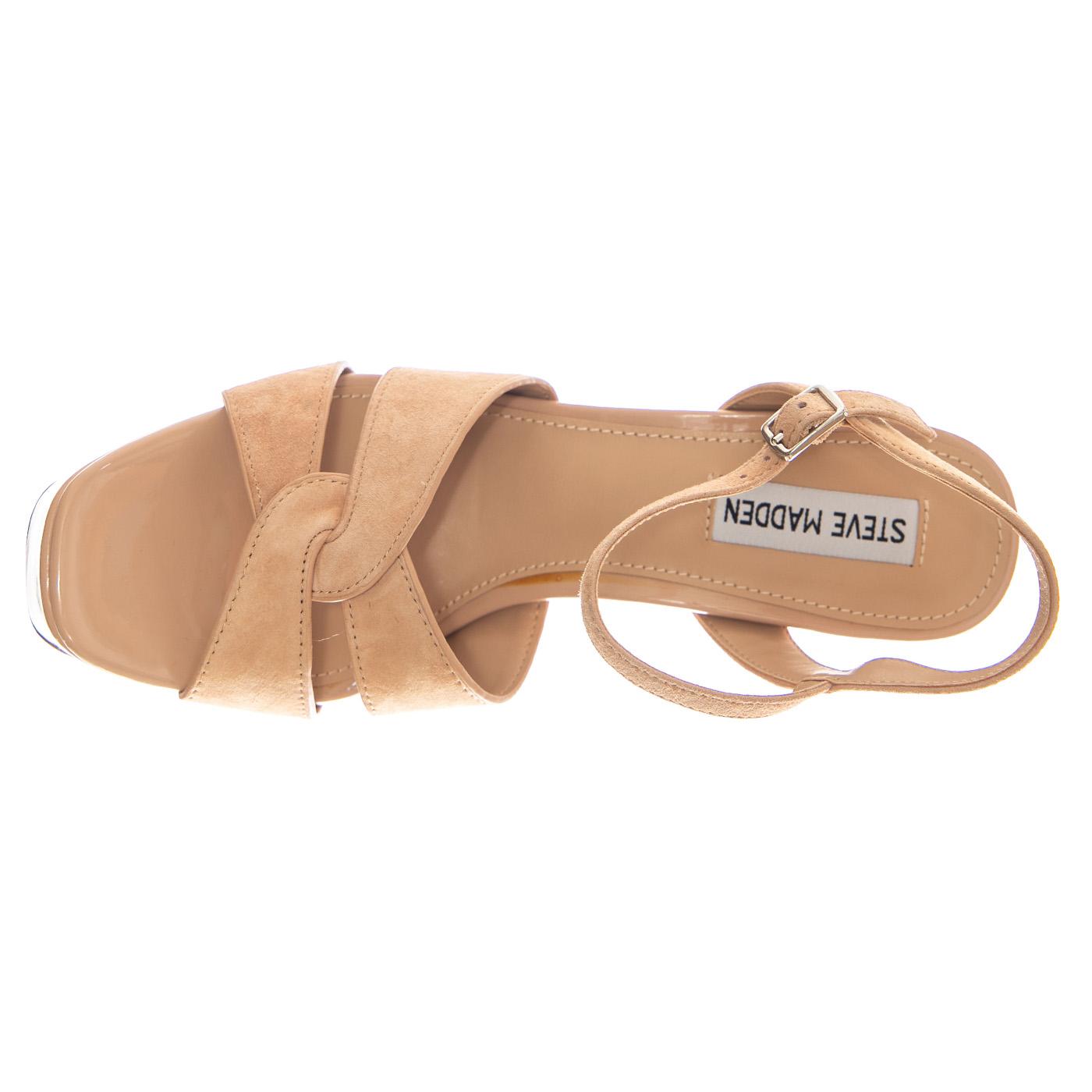 LAVISHER BLUSH SUED - Sandali Donna Beige SMSLAVISHER-BLU . STEVE MADDEN 