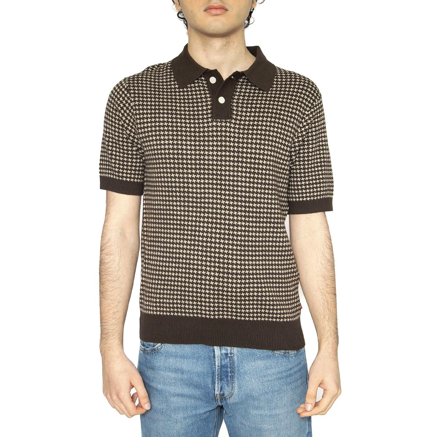 Knit Polo Sweater Houdstoot - Polo in Maglia Uomo Multicolore A7294-0007  LEVIS 