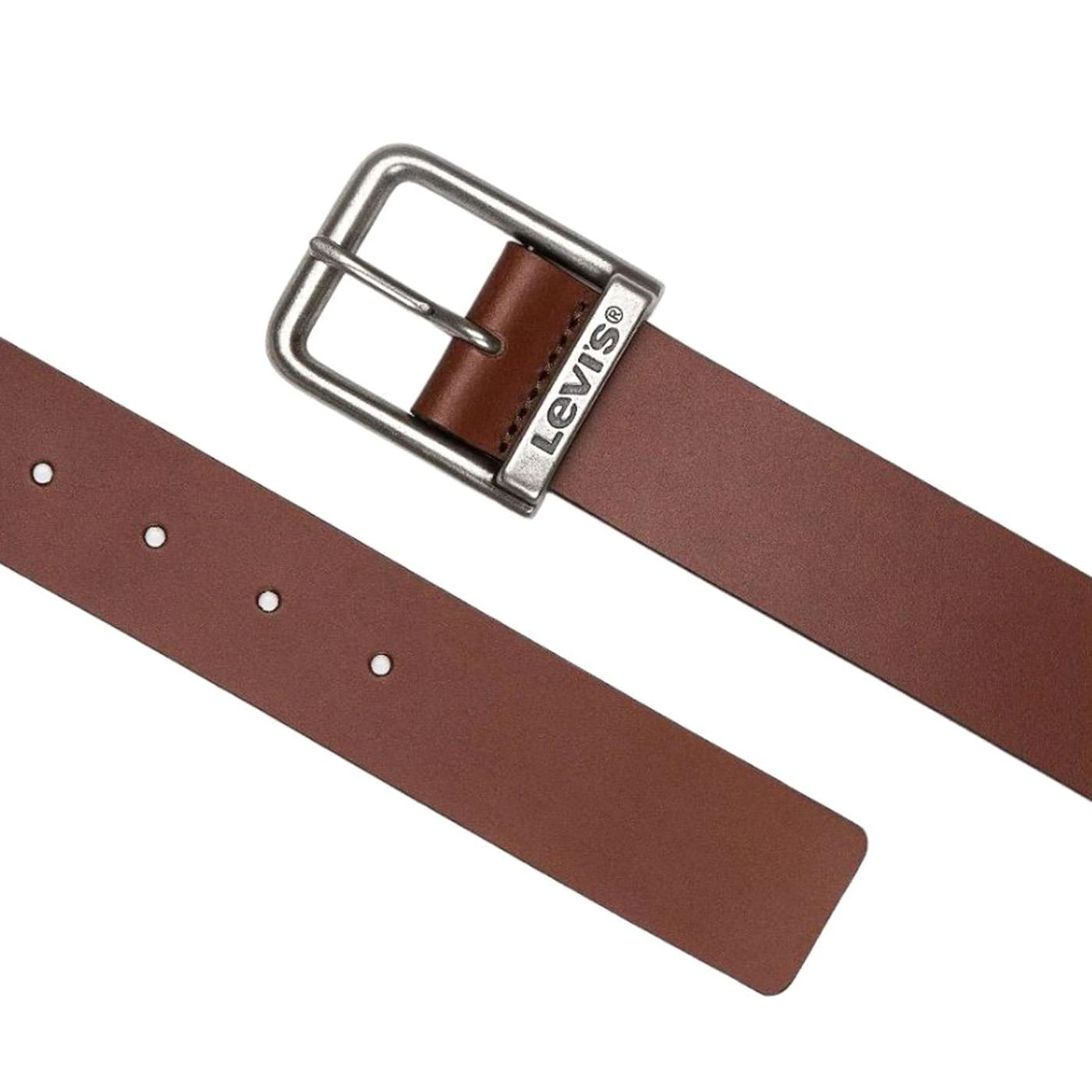 LM Beltt Harness Buckle Alderpoint Toffee Black - Cintura Marrone 38019-0268 . LEVIS 