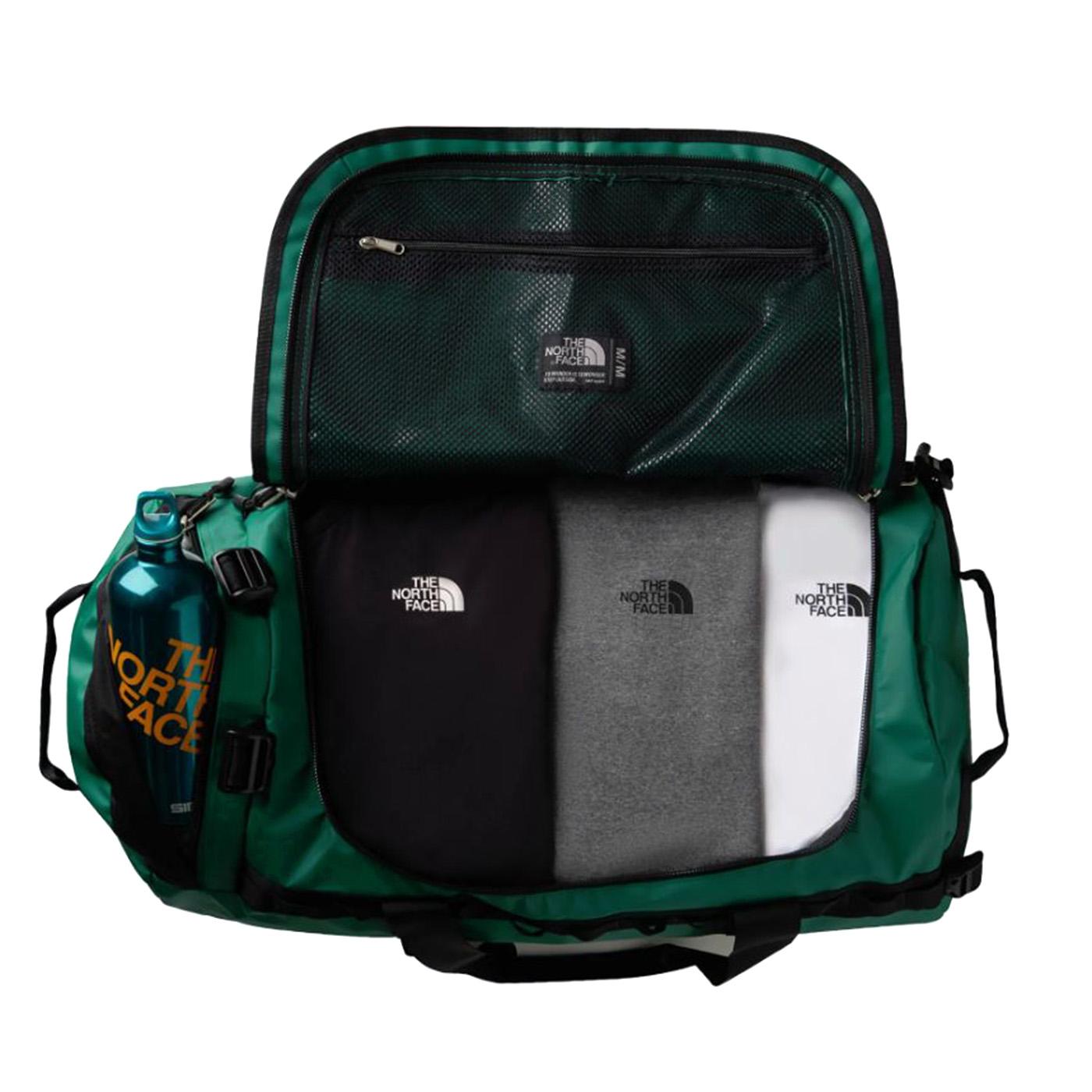 Base Camp Duffel - M - Evergreen-TNF Black - Borsone da Viaggio Verde NF0A52SA S9W1 THE NORTH FACE 