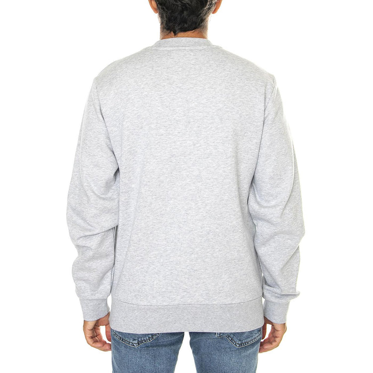 Sweatshirt SH9608-CCA - Felpa Girocollo Uomo Grigia SH9608-CCA . LACOSTE 