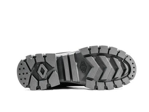 Revolt Boot Overcush Black / Black - Scarpe Stringate Profilo Alto Donna Nere PAS98863-001-M  PALLADIUM 