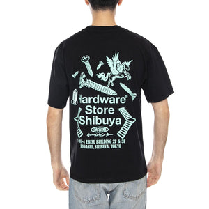 HARDWARE STORE SHIBUYA TS - Maglietta Girocollo Uomo Nera I036639.89.67. 89,67 EDWIN 