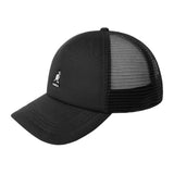 Kangaroo Trucker Schwarz - Schwarze Schirmmütze  ACCESSOIRES KANGOL