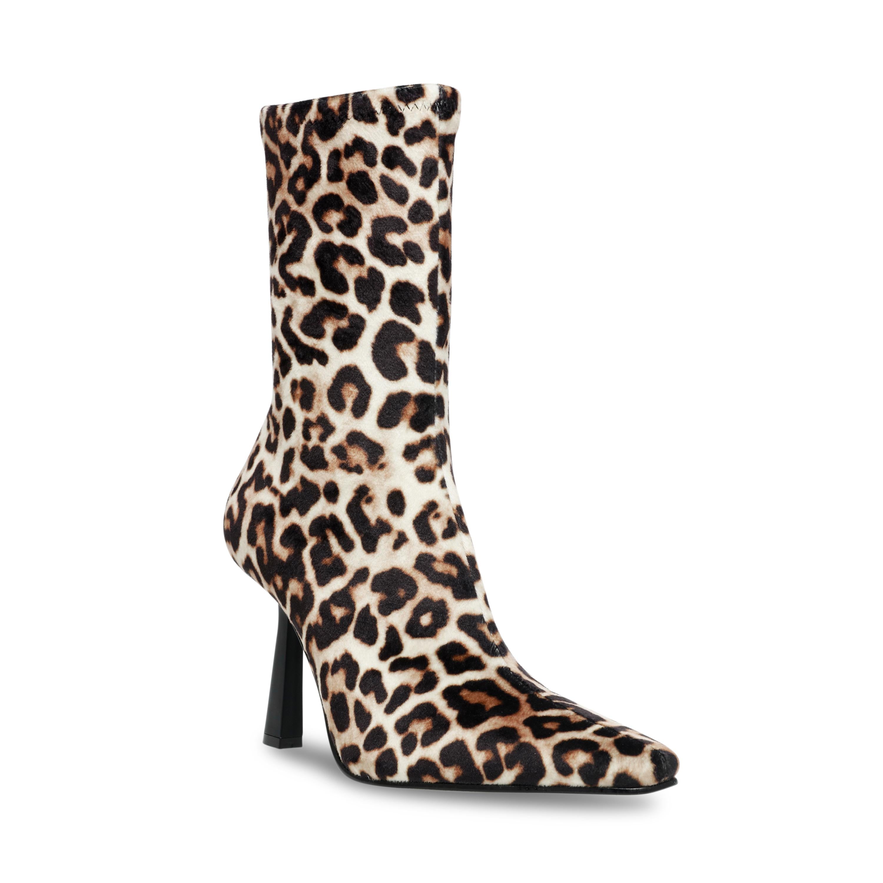 Vakay Leo Velvet - Stivaletti Profilo alla Caviglia Donna Leopard / Multicolore SMSVAKAY-LEO  STEVE MADDEN 