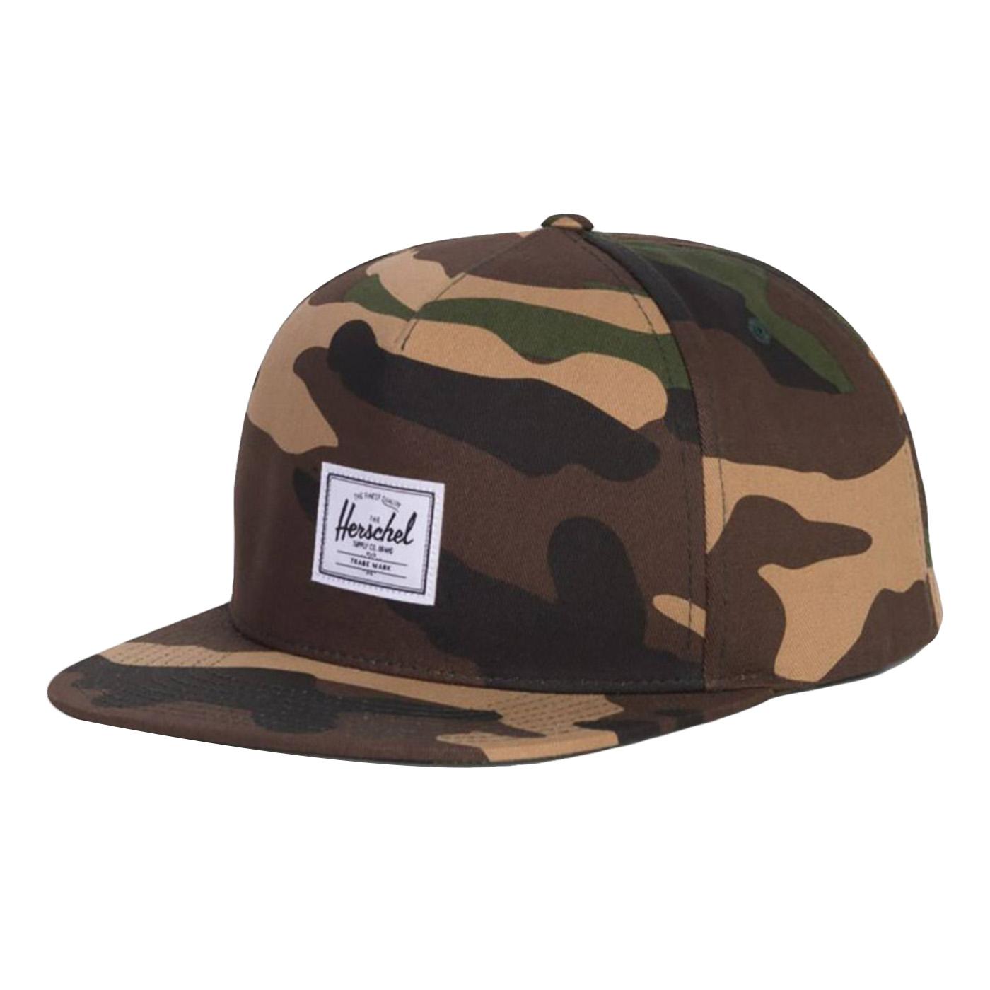 Dean Woodland Camo - Cappellino con Visiera Camo 1081-0025  HERSCHEL 