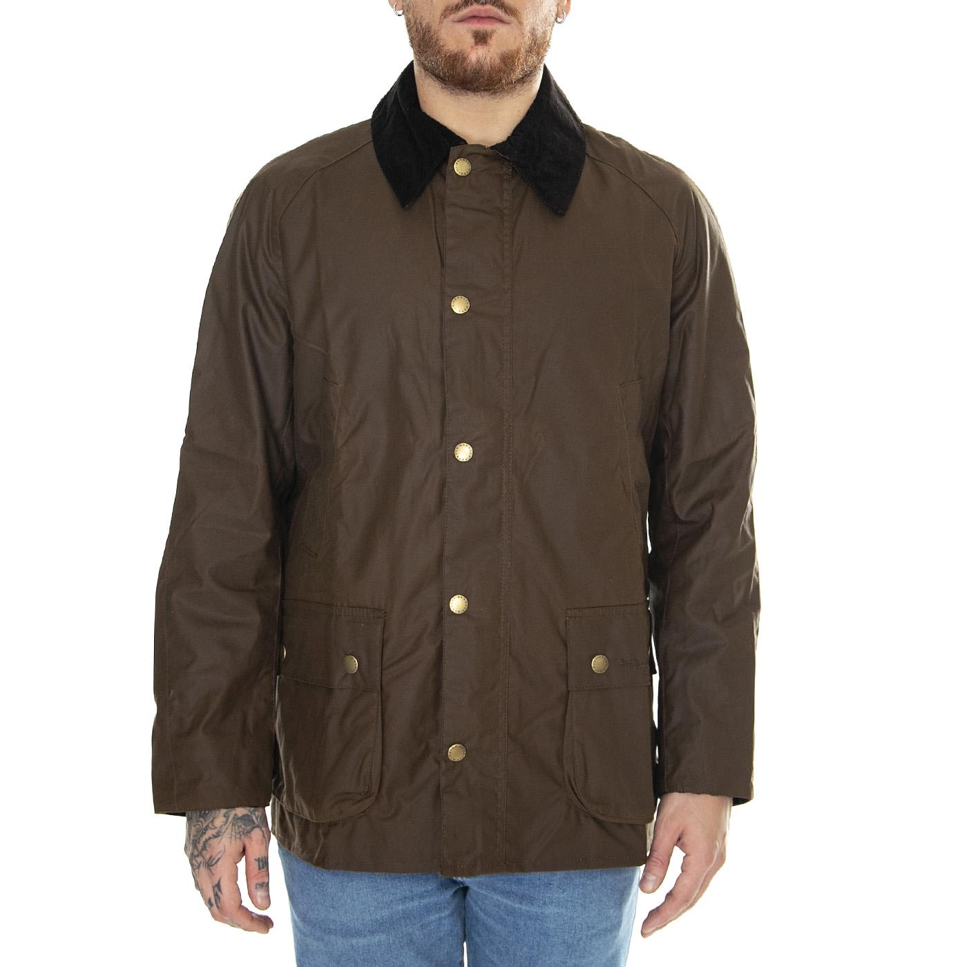 Ashby Wax Jacket Bark - Giacca Invernale Uomo Marrone MWX0339-BR31 . BARBOUR 