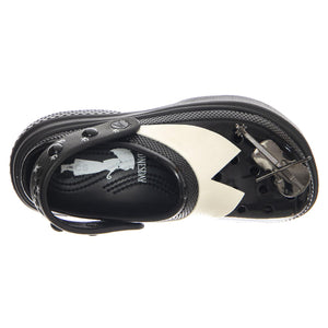 Wednesday Stomp Clog Black - Sandali Donna Neri CR.210214-BLK  CROCS 