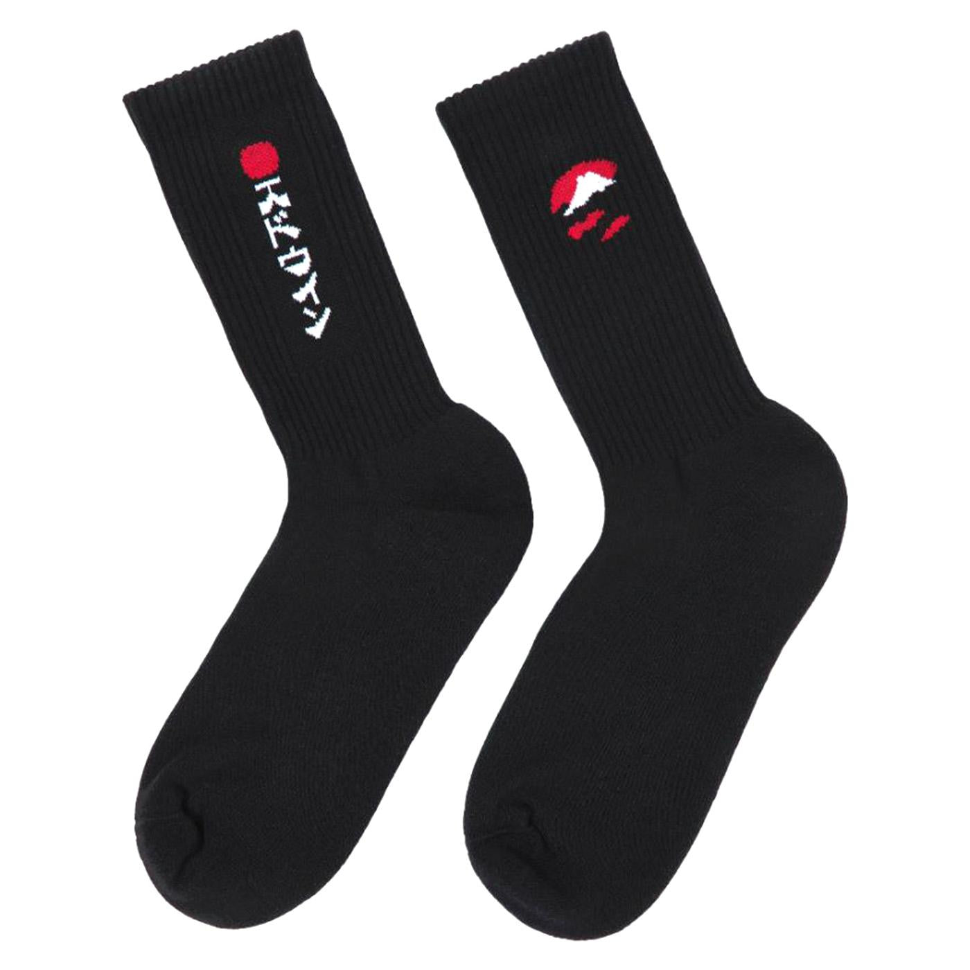 Kamifuji Sock Black - Calzini Neri I032679.89.67.-89.67 . EDWIN 