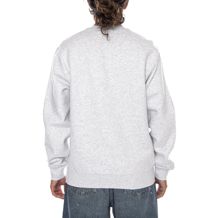 PINBALL SWEAT ASH HEATHER - Felpa Girocollo Uomo Grigia I036912 482XX CARHARTT WIP 