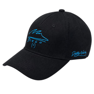 Maradona Dad Hat - Cappellino Maradona Nero HA1264 HB-01 DOLLY NOIRE 