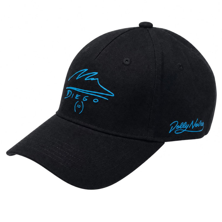 Maradona Dad Hat - Cappellino Maradona Nero HA1264 HB-01 DOLLY NOIRE 
