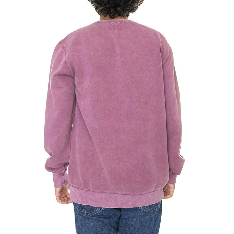 Comfycush Wash Crew CMCS Black - Felpa Girocollo Uomo Viola VN00062TFWA1  VANS 