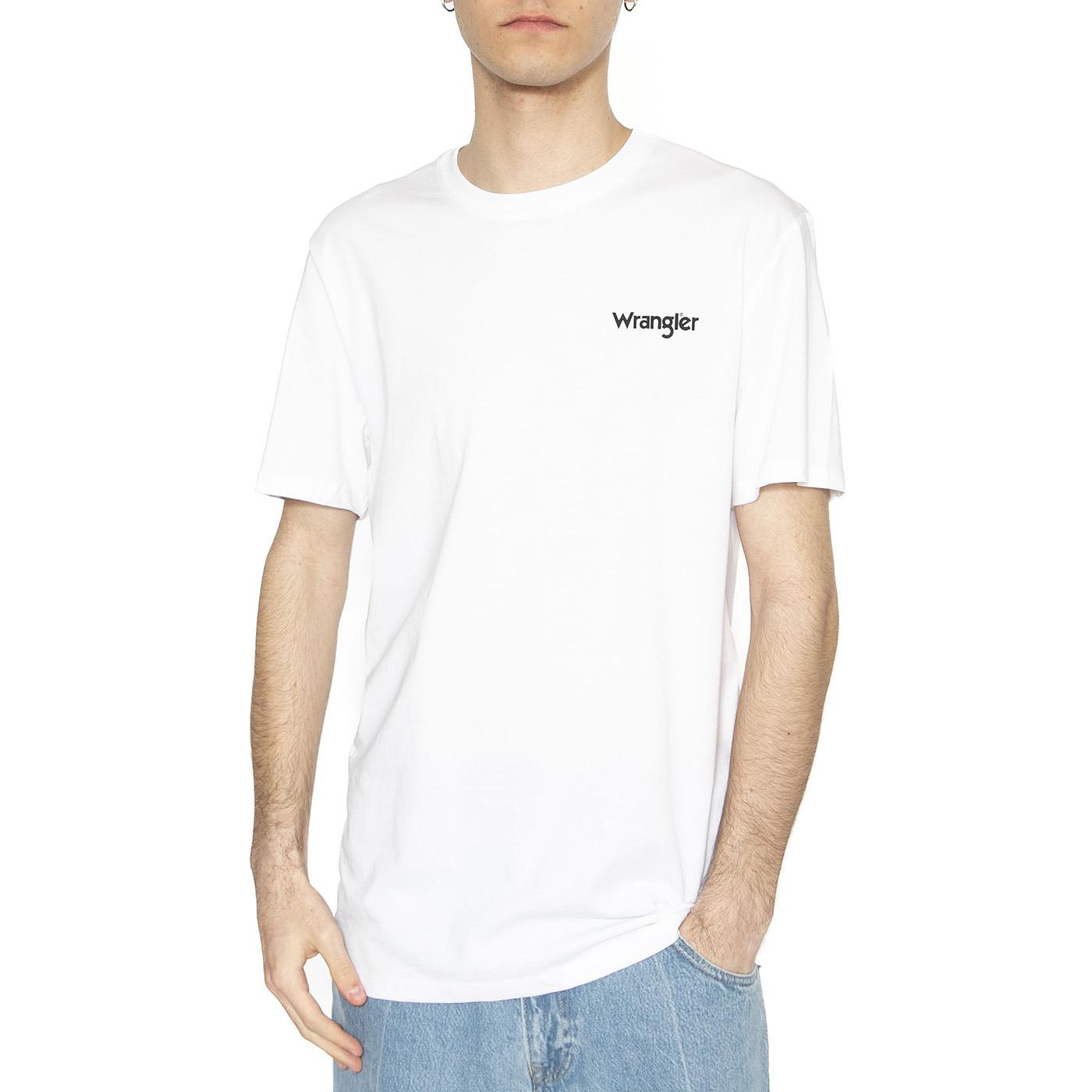 2-Pack Sign Off Tee White / Blue - Set Composto da Maglietta Girocollo Uomo Bianca + Maglietta Girocollo Uomo Blu 112321593  WRANGLER 