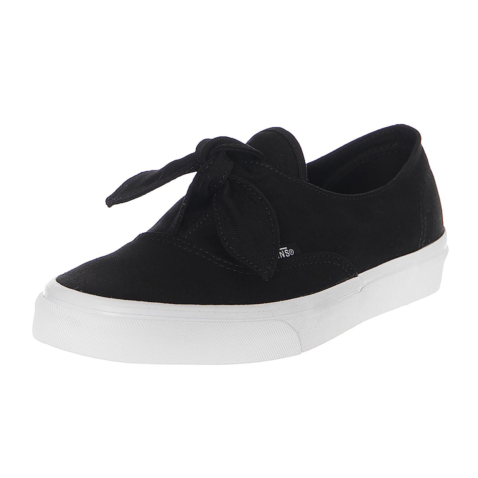 AUTHENTIC KNOTTED (Canvas) Black / White VA3MU21WX  VANS 