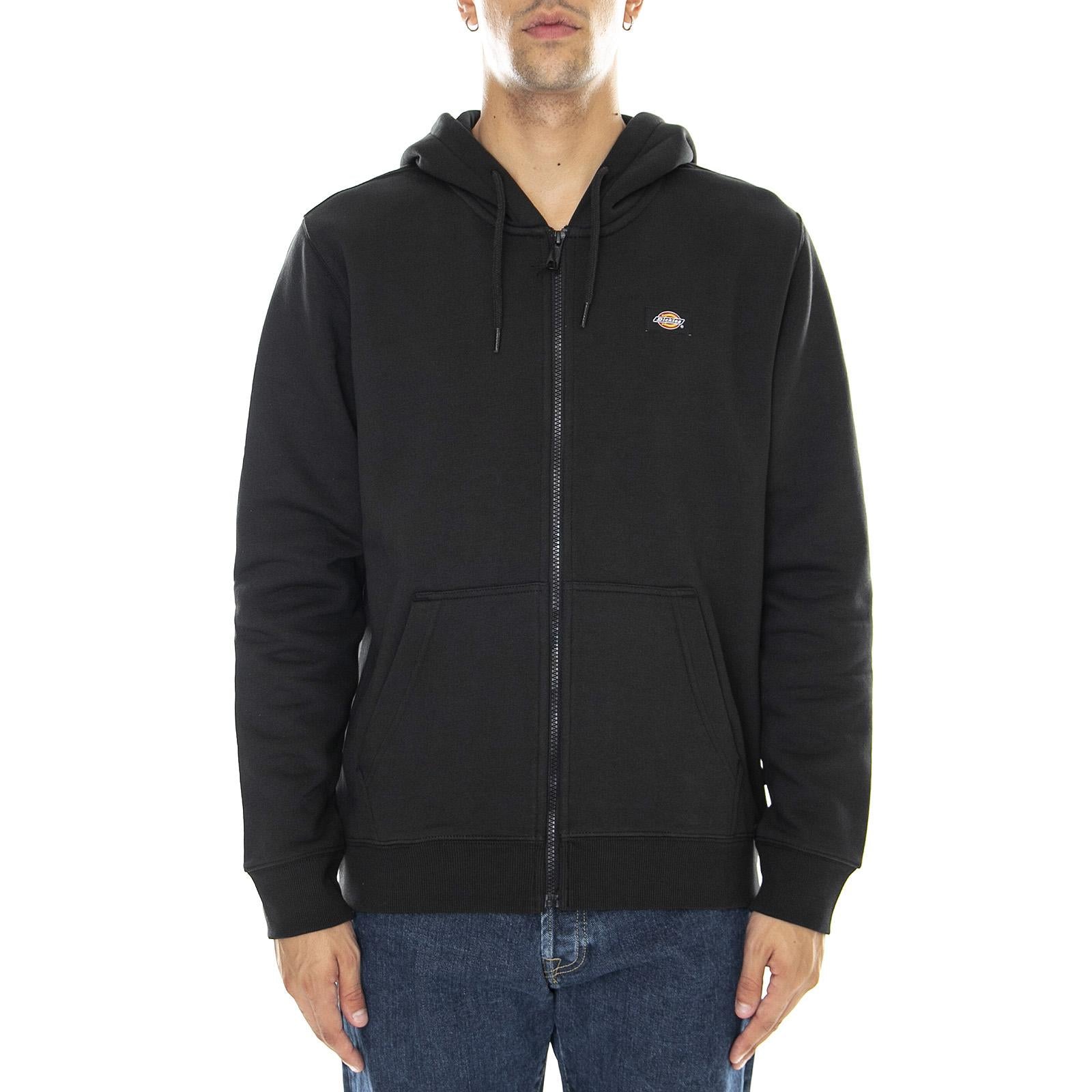 Oakport Zip - Felpa con Cappuccio Uomo Nera DK0A4XD3BLK1  DICKIES 