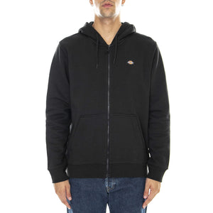 Oakport Zip - Felpa con Cappuccio Uomo Nera DK0A4XD3BLK1  DICKIES 