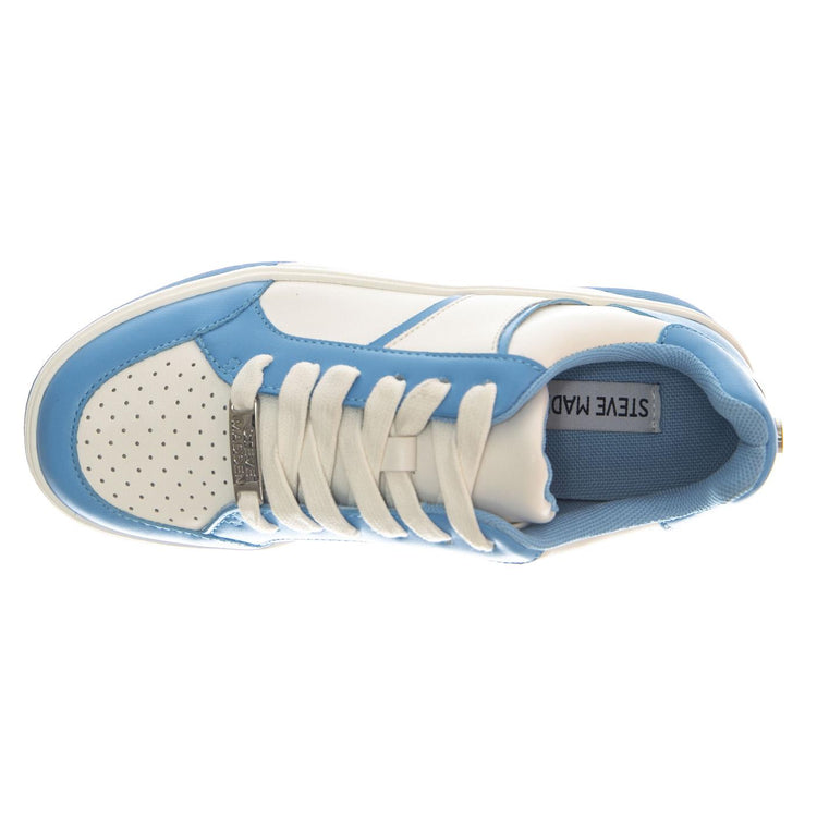 AXIS-SM BLUE MULTI WHITE / BLUE - Scarpe Stringate Donna Bianche / Blu SMPAXIS-SM-BLU . STEVE MADDEN 