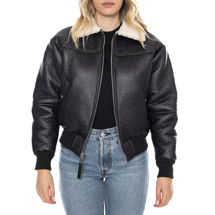 B-15 MOD -- Giacca Donna Nera F258007 3 ALPHA INDUSTRIES 