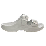 Saturday Metallic Buckle Sndl Grey - Damen Sandalen Grau  Damen CROCS