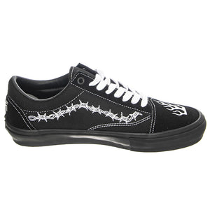 MN Skate Old Skool Elbe Black / White - Scarpe Stringate Profilo Basso Uomo Nere VN0A5FCBB8C1  VANS 